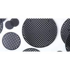 모두다 오래쓰는 플라스틱 조각 깔망 원형, 원형깔망(5.5cm), 10개, 조각깔망(원형)