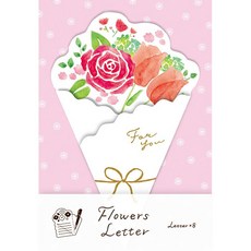 【莫莫日貨】日本製 古川紙工 2022春季限定 美濃和紙 花束造型 信封信紙組 (共3款), 01.紅色, 1個, 紅色