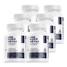 류신 단백질 l 아르기닌 마카 타블렛, 60정, 6개