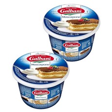 Galbani갈 바니 마스카포네 500g 코스트코 내추럴 치즈 x 2개 세트, 1개, 1g