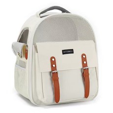 CATTERMOLE 寵物保暖背包，親膚舒適，增加包內保暖, 1個, 2052米白透氣款