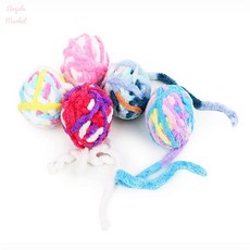 앤젤라마켓 고양이 털실공 고양이소리나는털공