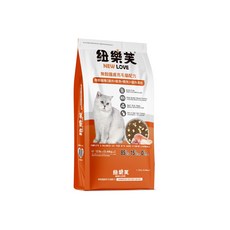 NEW LOVE 紐樂芙 無穀貓飼料 護膚亮毛配方 雞肉+鮭魚+鱈魚+雞肉凍乾, 5.44kg, 1個, 混合口味