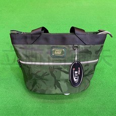 LITE GOLF 男/女用 迷彩隨身手提袋-TC28 深藍/軍綠/天藍/橘/黑, 軍綠色
