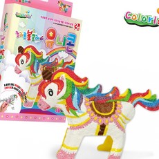 돈스텔 클레이재료 컬러룬 볼클레이 유니콘