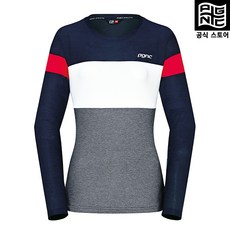 여성 스포츠 기능성 긴팔라운드 티셔츠 운동복 상의 탁구 배드민턴 Tennis 요가 필라테스 조깅 등산 캠핑 4221
