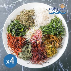 해초야 9해조 8g x 4봉 국산 9가지 매일해초샐러드 꼬시래기 SE984, 4개