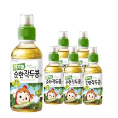 웅진 코코몽 유기농 순한 작두콩차, 200ml, 6개