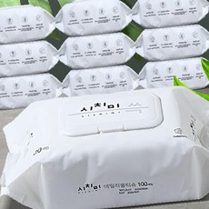 물티슈 100매 10팩 대용량 아기 신생아 두꺼운 물휴지OC_0126VoR
