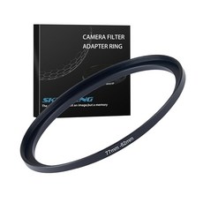 58mm ~ 82mm 스텝업 링 필터 어댑터 금속 링 스텝업 링 어댑터 필터 모든 82mm UV CPL ND 렌즈 후드 스레드 렌즈 요법(58mm ~ 82mm)과 호환, 77mm ~ 82mm