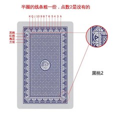 마술 공연 1 세트 비밀 표시 포커 카드 관점 놀이 소품 간단하지만 예상치 못한 트릭 마술사 Magia Gimmicks 242112