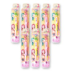 시크릿쥬쥬 칫솔 2단계 3단계 피규어 유아칫솔, 1개입, 8개