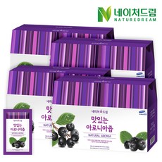 네이처드림 맛있는 아로니아즙, 70ml, 120포(30포4박스)