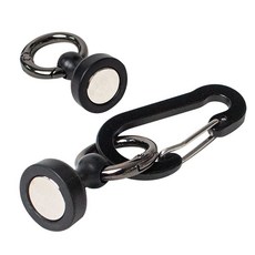 캠핑 자석 고리 텐트 고정 걸이 비너 포함 luaz-mg 캠핑자석 캠핑자석고리 캠핑고리, 없음