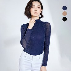 지스터프 여성 벨리 라틴 라인 댄스복 상의 긴팔 이너셔츠