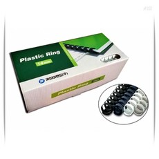 카피어랜드 제본링 문서정리 흑색 14mm 100입 100매용 사무용품, 상세페이지 참조