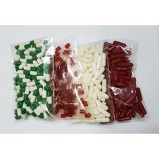 공캡슐 빈캡슐 250mg 500mg 1봉지-약1000개 공캅슐 빈캅슐, 500mg(색상랜덤/1봉지/약1000개), 1개, 1000정