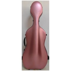 碳纖維大提琴盒 1/2-1/4尺寸 雙肩背 大提琴琴盒 大提琴袋 輕巧堅固 保護愛琴, 玫瑰金, 1個