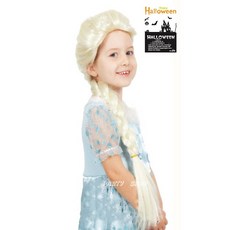 裝扮道具/生日尾牙派對用品/變裝假髮_冰雪奇緣/愛莎頭髮_兒童愛莎假髮, 1個