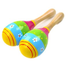 흔드는 연주 악기 마라카스 리듬 교구 장난감 완구 all+240uL