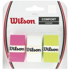 Wilson Pro Overgrip-Comfort 3팩 모듬-화이트/그린/핑크 123475