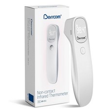 DS V5 버콤 비접촉 이마 기억 IN 시간 성인용 측정 순간 물체 기능 디지털, White, 1개
