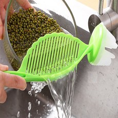 연s디자인 다용도 세척봉 쌀씻는주걱, 하얀색, 1개