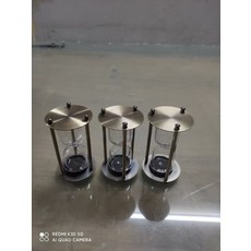공병 타이머 모래멍 원목레트로 고동색 빈케이스 클래식 탁상시계 모래시계 엔틱, 뉴 삼주 스몰 셀프 샌드(모래부착)
