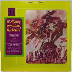 [중고LP] MOZART 모짜르트 (CONCERTO FOR CLARINETTE K.622 / VIOLIN VIOLA AND ORCHESTRA K.364) 일본반 LP