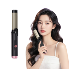 무선 봉고데기 22mm 28mm 고데기 휴대용 웨이브, 블랙