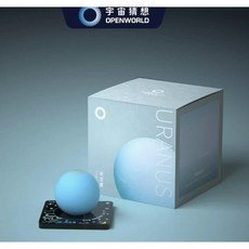 K11 태양계의 8 개 행성의 우주 추측 그림 지구 선물 목성 태양계 행성 모델 장식, 천왕성 40mm 석고 3D 컬러