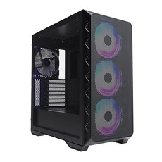 MONTECH 君主 AIR 903 MAX 機殼 E-ATX 卡長40/U高18 玻璃透側 ARGB 電競機殼 黑/白, 1個, 黑色