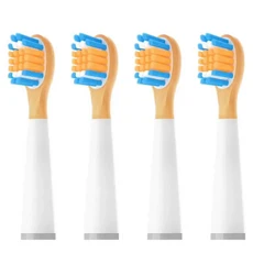 Usmile 어린이용 전동 칫솔 Q1/Q3/Q3S/Q10/Q10pro/Q20/Q4/S10/A10 액세서리용 교체, 06 4PCS Standard