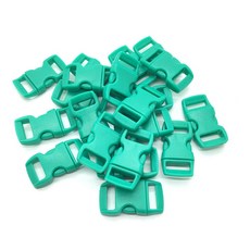 PARACORD 팔찌 플라스틱 버클 색상에 대 한 10 개/몫 3/8 10MM 와이드 윤곽 측면 릴리스, 10mm wide, Cyan