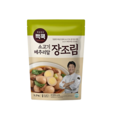 백종원의 빽쿡 소고기 메추리알 장조림 1.2kg, 1개