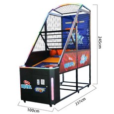 대형 농구 게임 슈팅 머신 농구대 코인 오락기 실내, Street Basketball 2