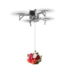 DJI MINI 4PRO Thrower Airdrop 공중 디스펜서 액세서리 용 PCS 에어 드롭 시스템, 01 그레이, 1개