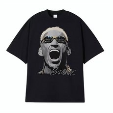 찰스올리베이라티셔츠 찰올 팬 마킹 프린팅 티셔츠