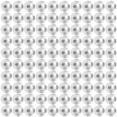 DIY 양초 제작 및 홈 데코 프로젝트와 호환되는 100Pcs 금속 캔들 컵 티라이트 틴스 병 및 100Pcs 캔들 윅 코어, 그림과 같이, 100개, 사이즈 이미지 참고