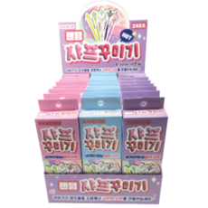 랜덤 샤프 꾸미기 샤꾸 커스텀샤프 하나뿐인 나만의작품 만들기 랜덤파츠 미정아트 공예, 3세트