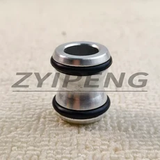 알루미늄 06L121131 엔진 냉각수 펌프 연결 슬리브 1.8/2.0T (폭스바겐 아우디 스코다 시트용), 02 06H121131