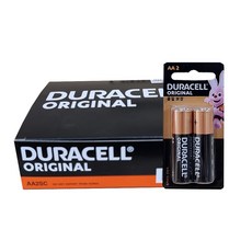 듀라셀 알카라인건전지 AA형40알(스몰) 2입X20카드, 20개, 2개입