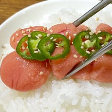 저염 명란젓갈 선동 백명란젓 파치 백명란 젓갈 무색소 어와란 파지 자취생 반찬 저염식, 1개, 500g