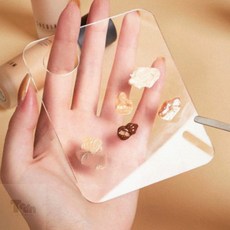 쉐도우팔레트 메이크업 아크릴 투명 팔레트 사각