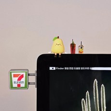 치유 램프 브랜드 장식품 작업은 장식 데스크탑 액세서리 유물을 화면 모니터 안정시킵니다., 1, K. 발광 간판 + 배 안 떠나 + 음료 2잔