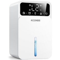 가정용 제습기 1.7kg(60온스) 용량 최대 500제곱피트(500제곱피트)의 중간 방용 자동 차단 침실 욕실 지하실을 위한 휴대용 조용한 휴대용 24시간 타이머 및, 가정용 제습기, 1.7kg(60온스) 용량, 최대 50