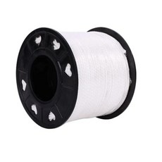 100M/롤 나일론 풀 스타터 리코일 엔진 코드 로프 잔디 깎는 기계 흰색 168 3/3.5mm, 06 3.5mm, 01 diameter, 1개