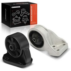 A프리미엄 전면 및 후면 엔진 모터 마운트 키트 현대 산타페 2001년 2002년 2003년 2004년 2.4리터 자동 변속기 2개 세트