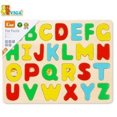 비가 그림 원목 블록 ABC 퍼즐, 1개, 이 상품이 마음에 들어요