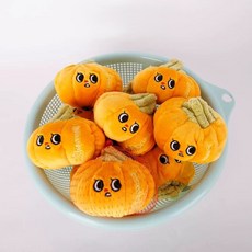 福媽寵物 韓國INS風藏食玩具 蔬菜系列 造型毛絨 聞嗅 紓壓 解悶, 貝貝南瓜, 1個